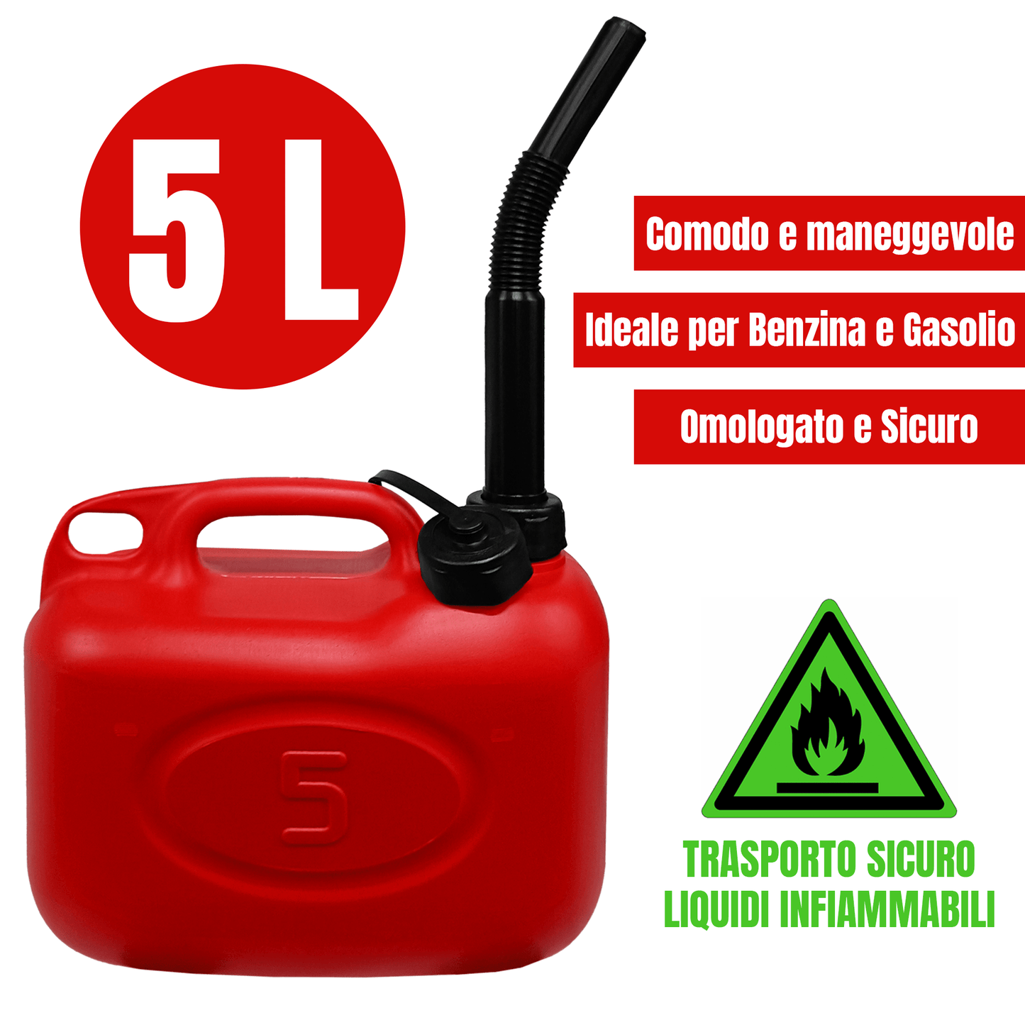 TANICA PER CARBURANTE - ELETTROFER