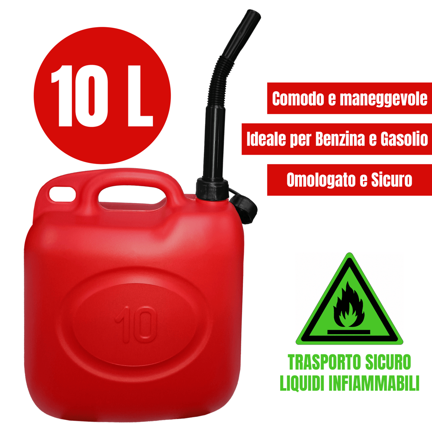 TANICA PER CARBURANTE - ELETTROFER