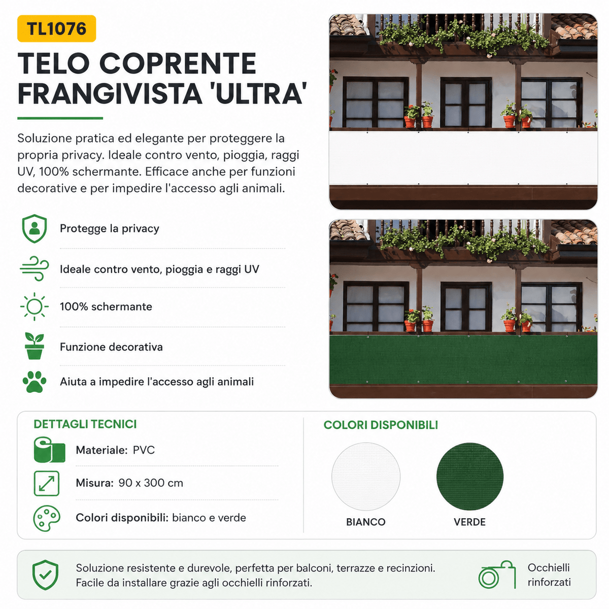 TELO COPRENTE FRANGIVISTA 'ULTRA' - LIF - ELETTROFER