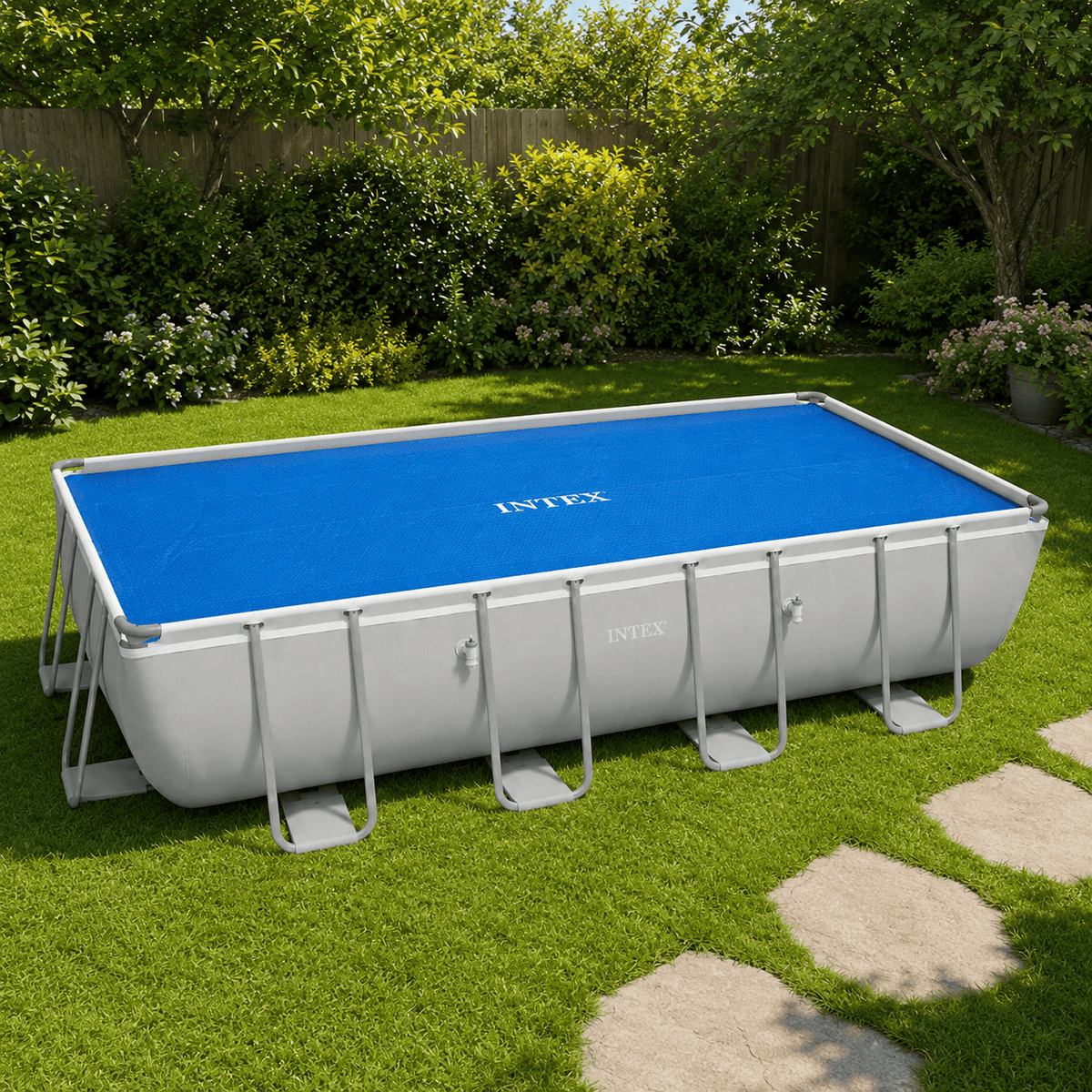Telo copripiscina termico - cm 732 x 366 - INTEX - ELETTROFER
