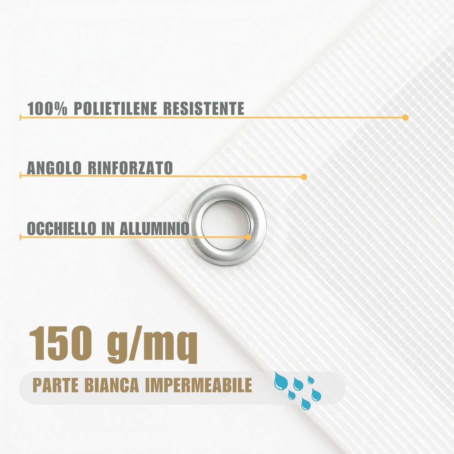 TELO IMPERMEABILE RETINATO - ELETTROFER