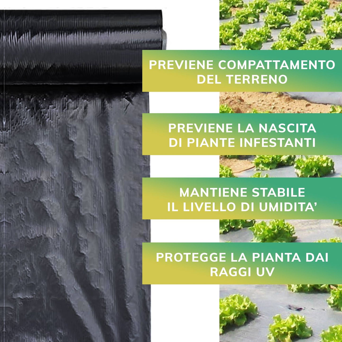 TELO PACCIAMATURA ANTI - ERBACCE - ELETTROFER