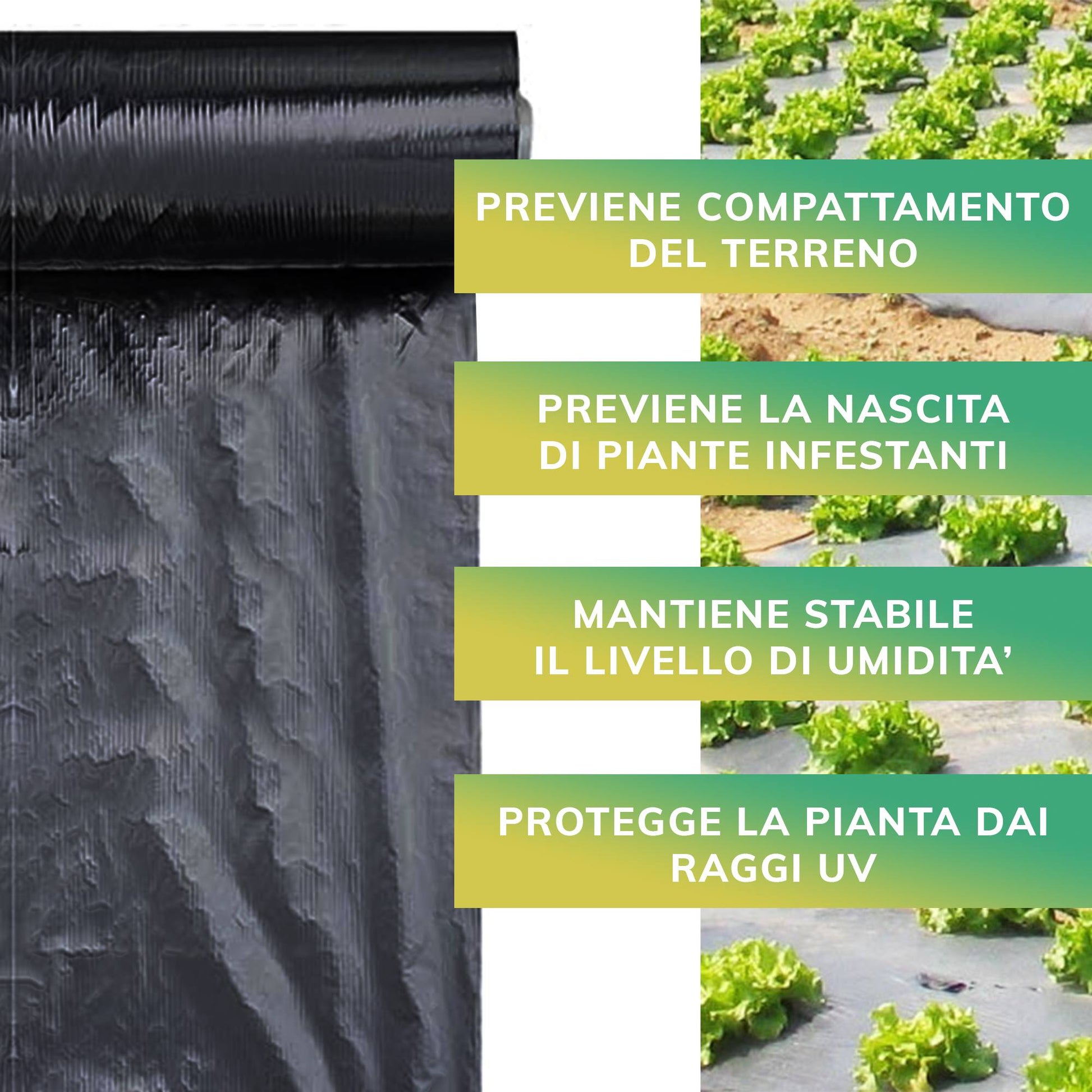 TELO PACCIAMATURA ANTI - ERBACCE - ELETTROFER
