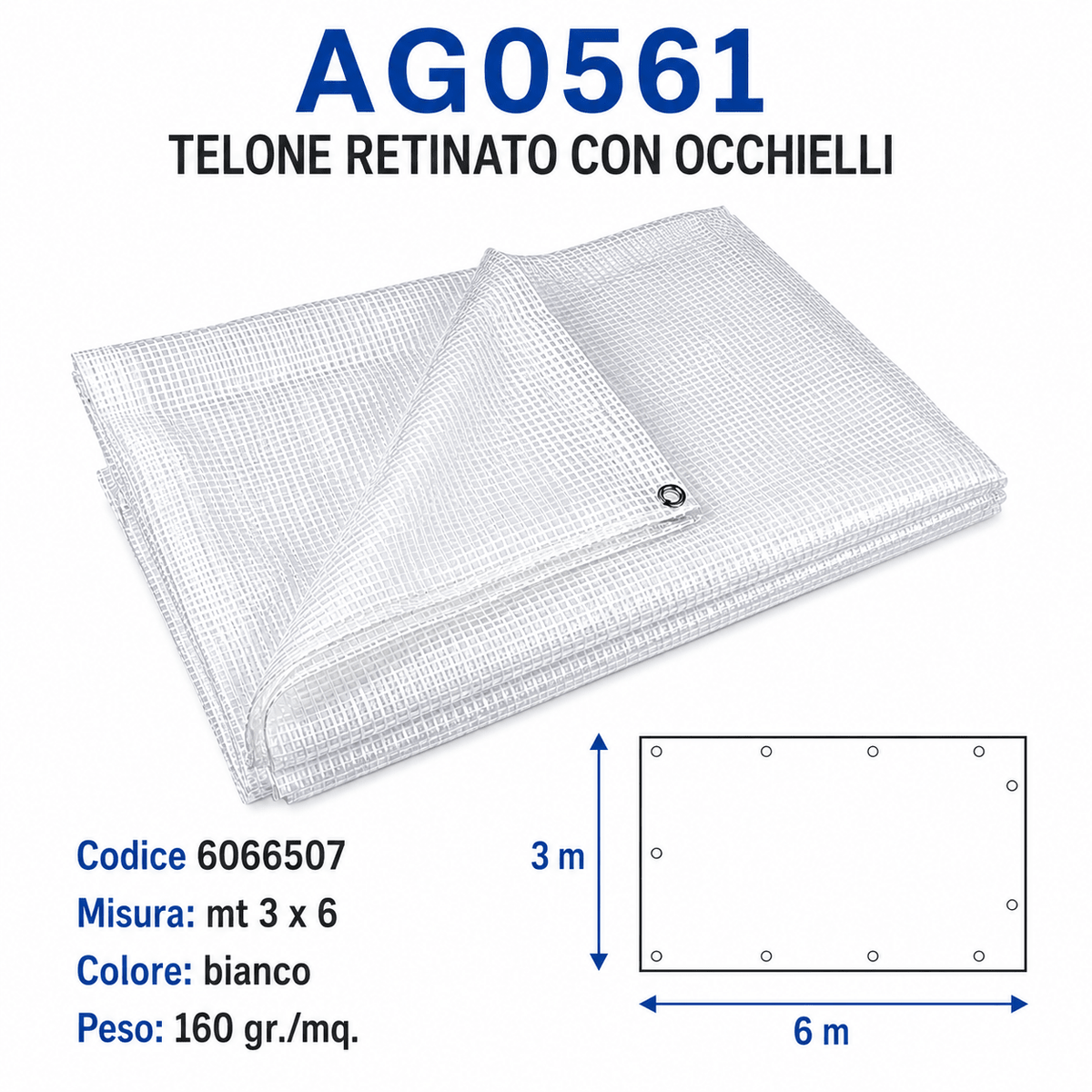 TELO RETINATO PER COPERTURA ANTI-UV - ELETTROFER