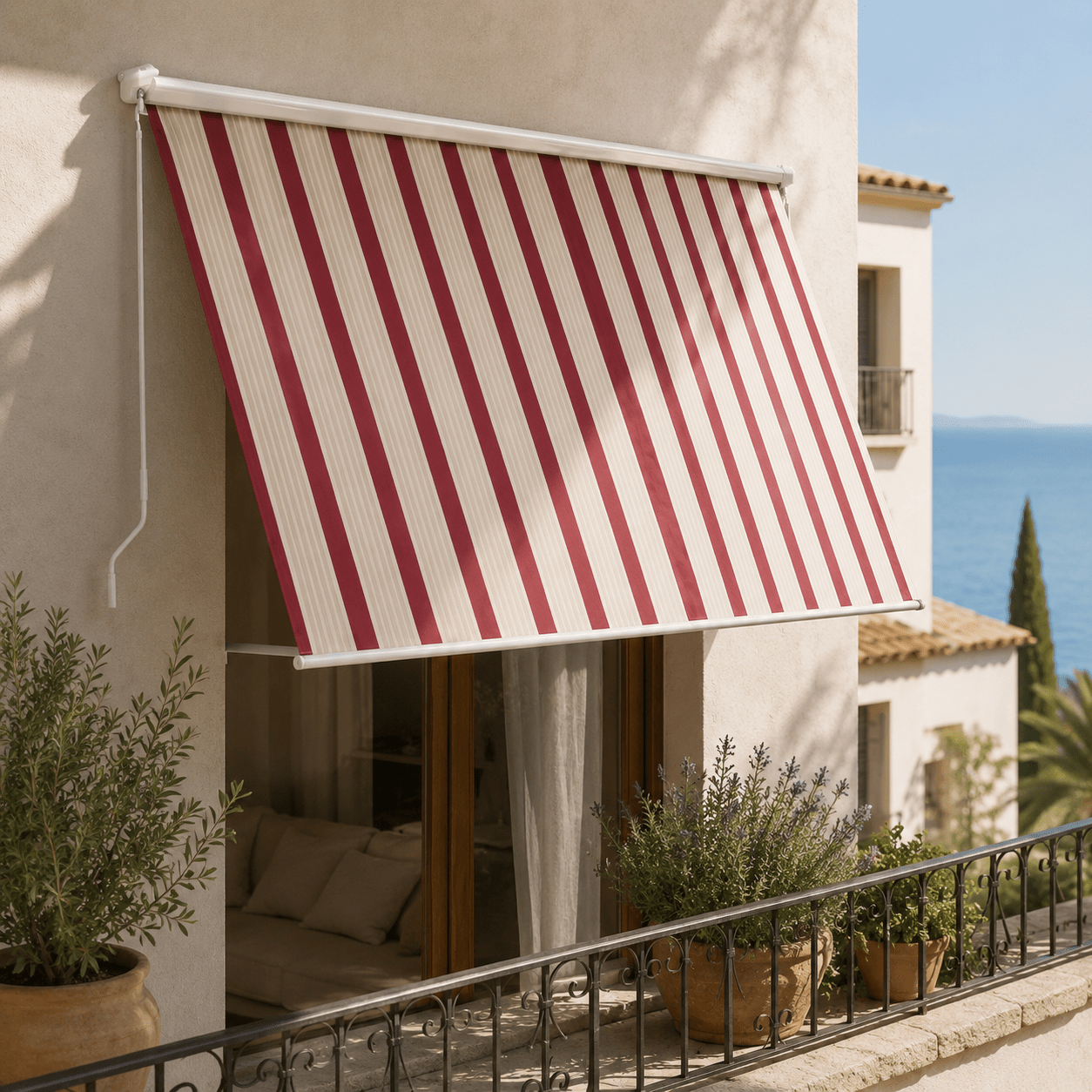 TENDA DA SOLE A CADUTA CASSONATA - ELETTROFER