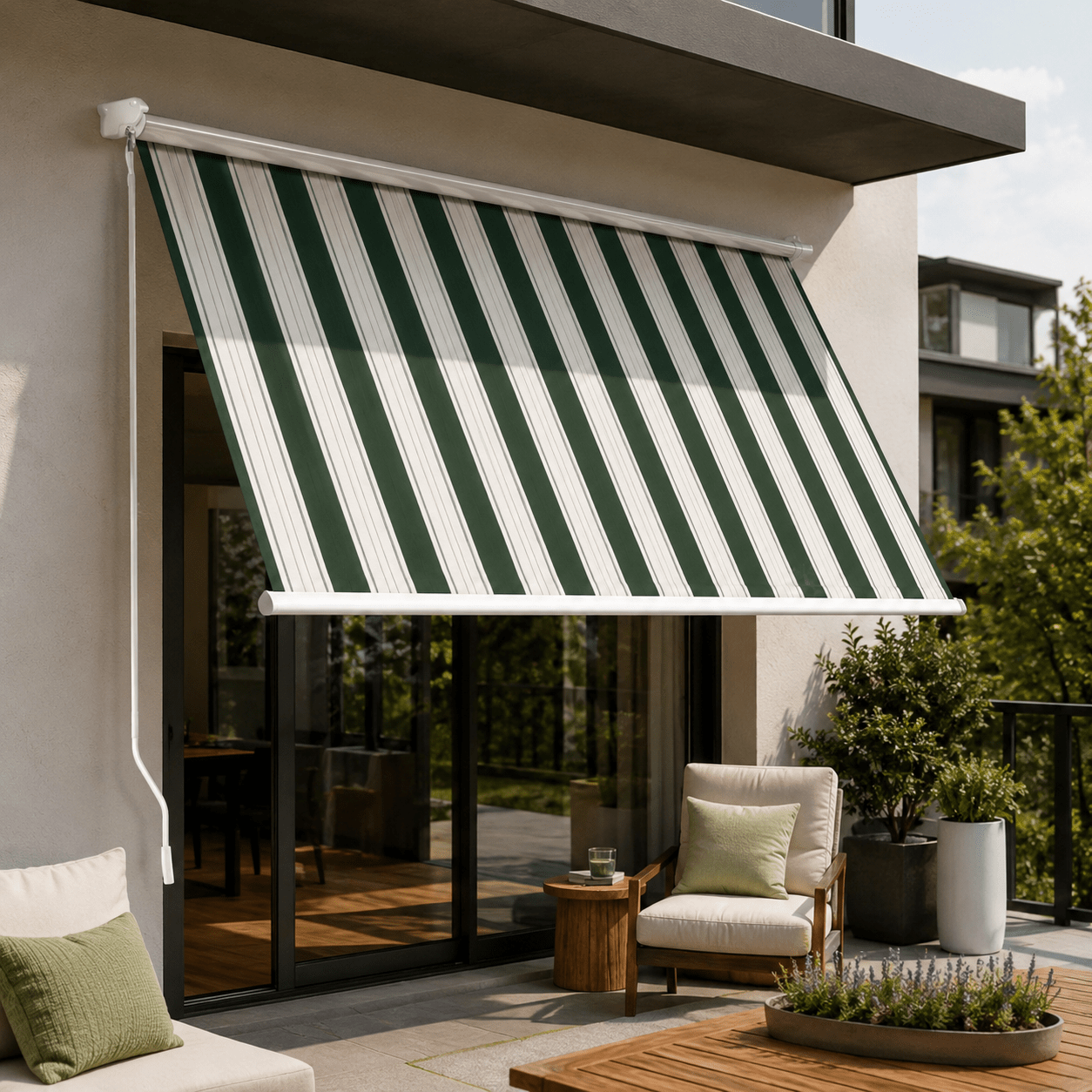TENDA DA SOLE A CADUTA CASSONATA - ELETTROFER