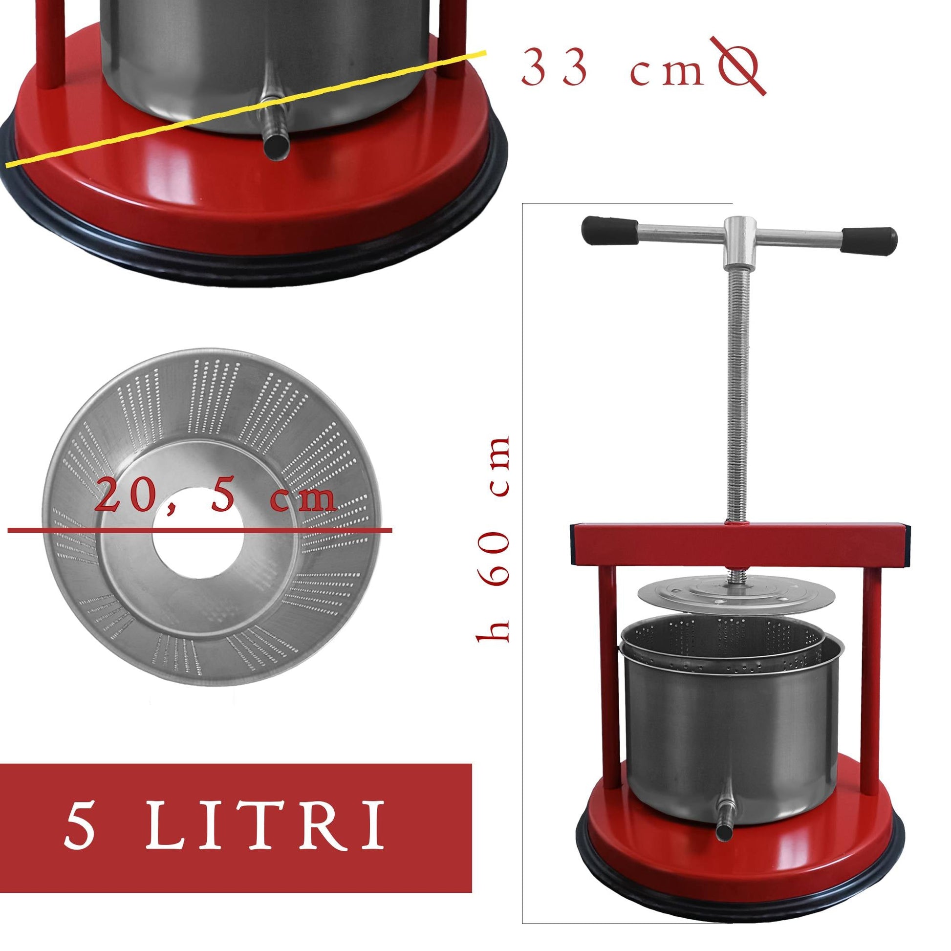 TORCHIETTO MANUALE PER SPREMITURA - ELETTROFER