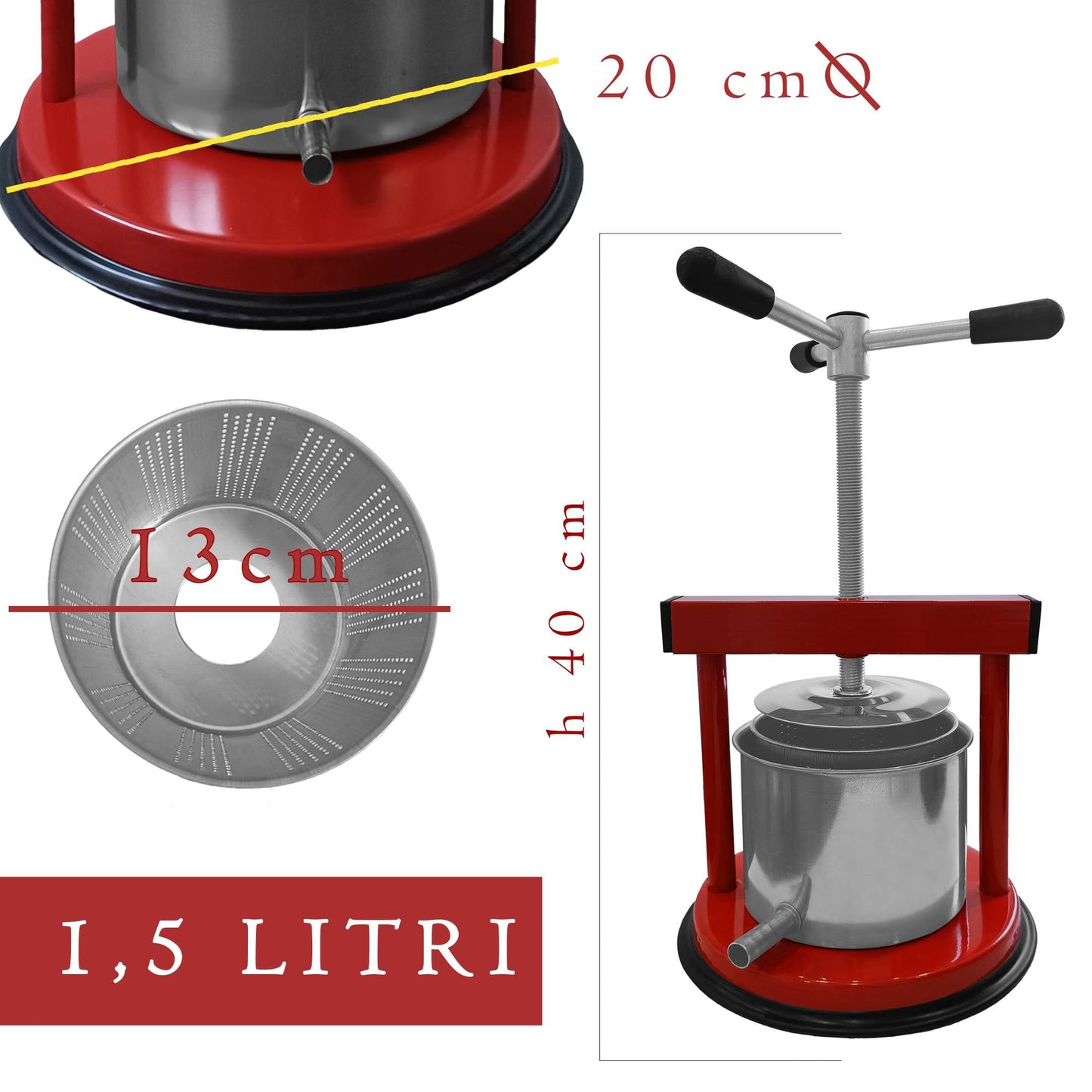 TORCHIETTO MANUALE PER SPREMITURA - ELETTROFER