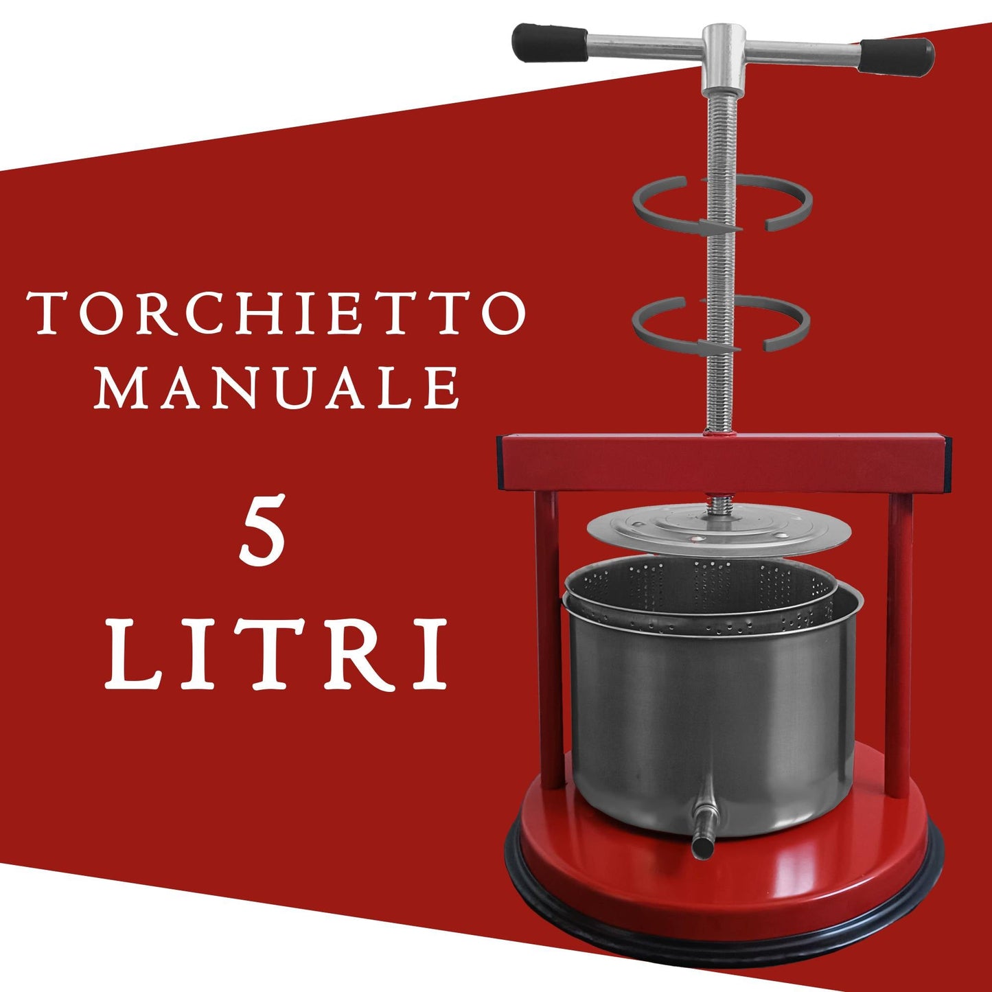 TORCHIETTO MANUALE PER SPREMITURA - ELETTROFER