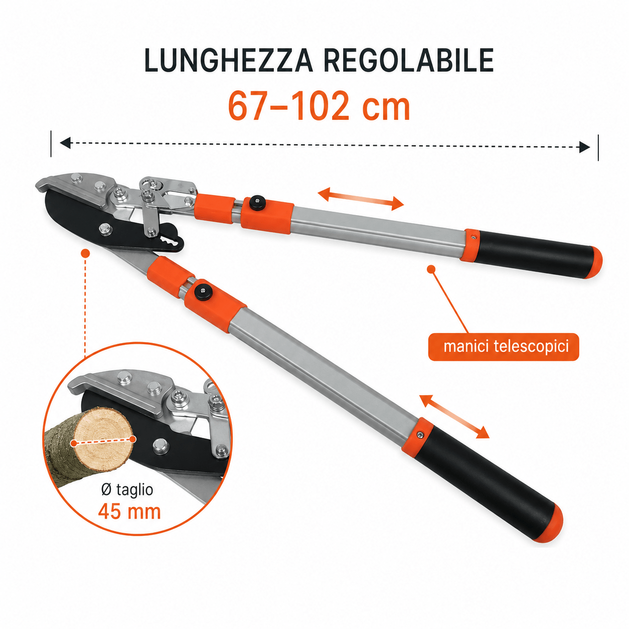 Troncarami LIF By - Pass e Battente – Potatura Professionale - ELETTROFER