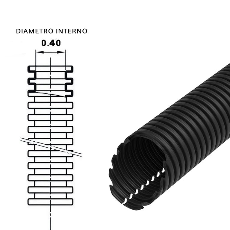 TUBO CORRUGATO CAVIDOTTO FLESSIBILE - MATASSA - ELETTROFER