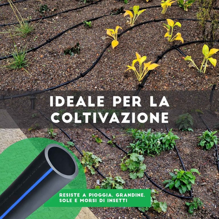 TUBO DI IRRIGAZIONE IN PVC - ALTA INTENSITÀ - ELETTROFER